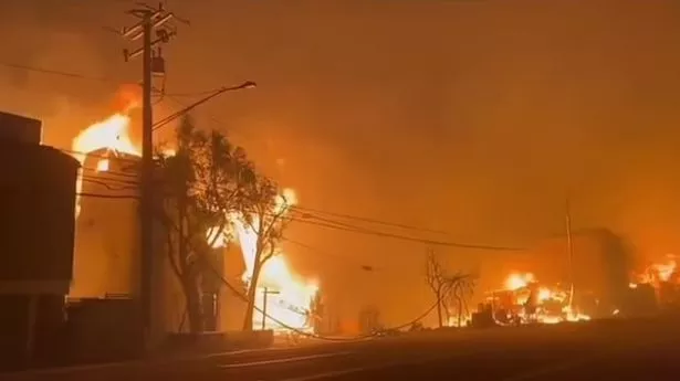 Ex-Arsenal star’s £3.3m home destroyed in devastating LA wildfires as wife shares update