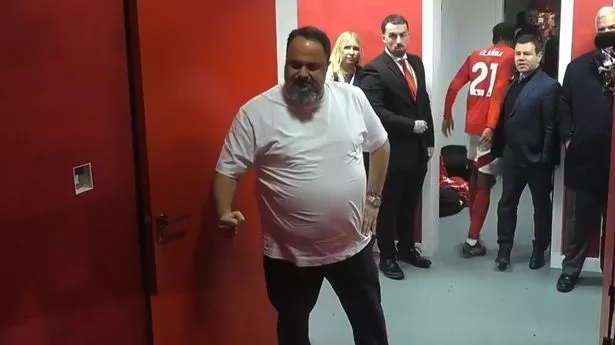 Nottingham Forest owner waited in tunnel after Liverpool draw as exchanges spotted on camera