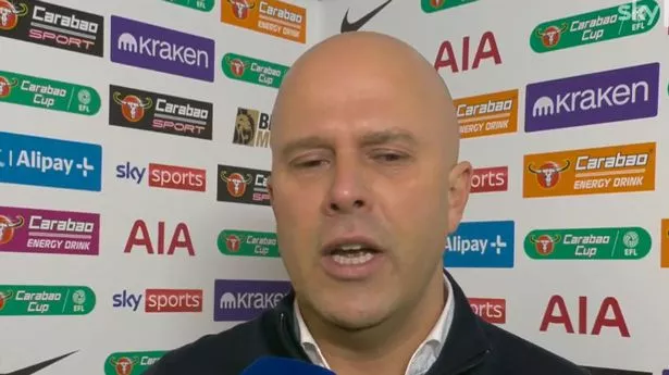 Arne Slot reveals referee’s explanation for not sending off Lucas Bergvall in Spurs defeat