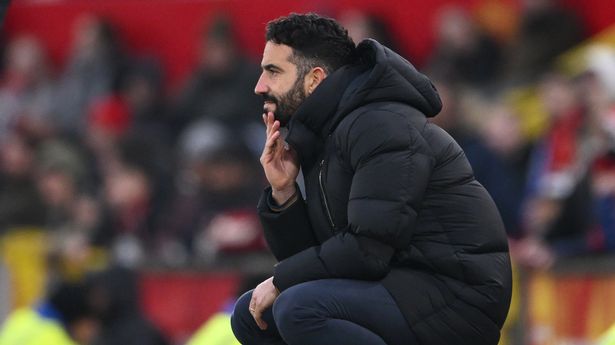 Ruben Amorim destroys TV during furious dressing room blast at Man Utd flops