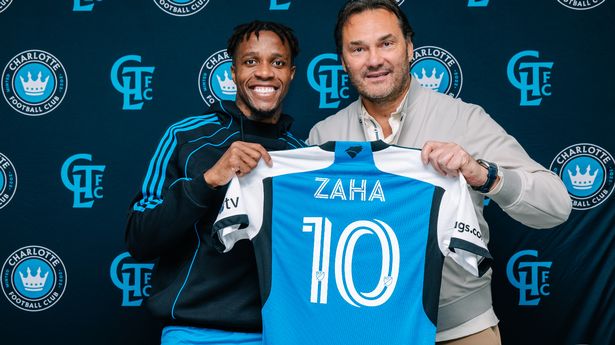 Wilfried Zaha https://www.mirror.co.uk/sport/football/transfer-news/wilfried-zaha-transfer-news-charlotte-34528035s up with ex-Premier League boss after completing left-field transfer