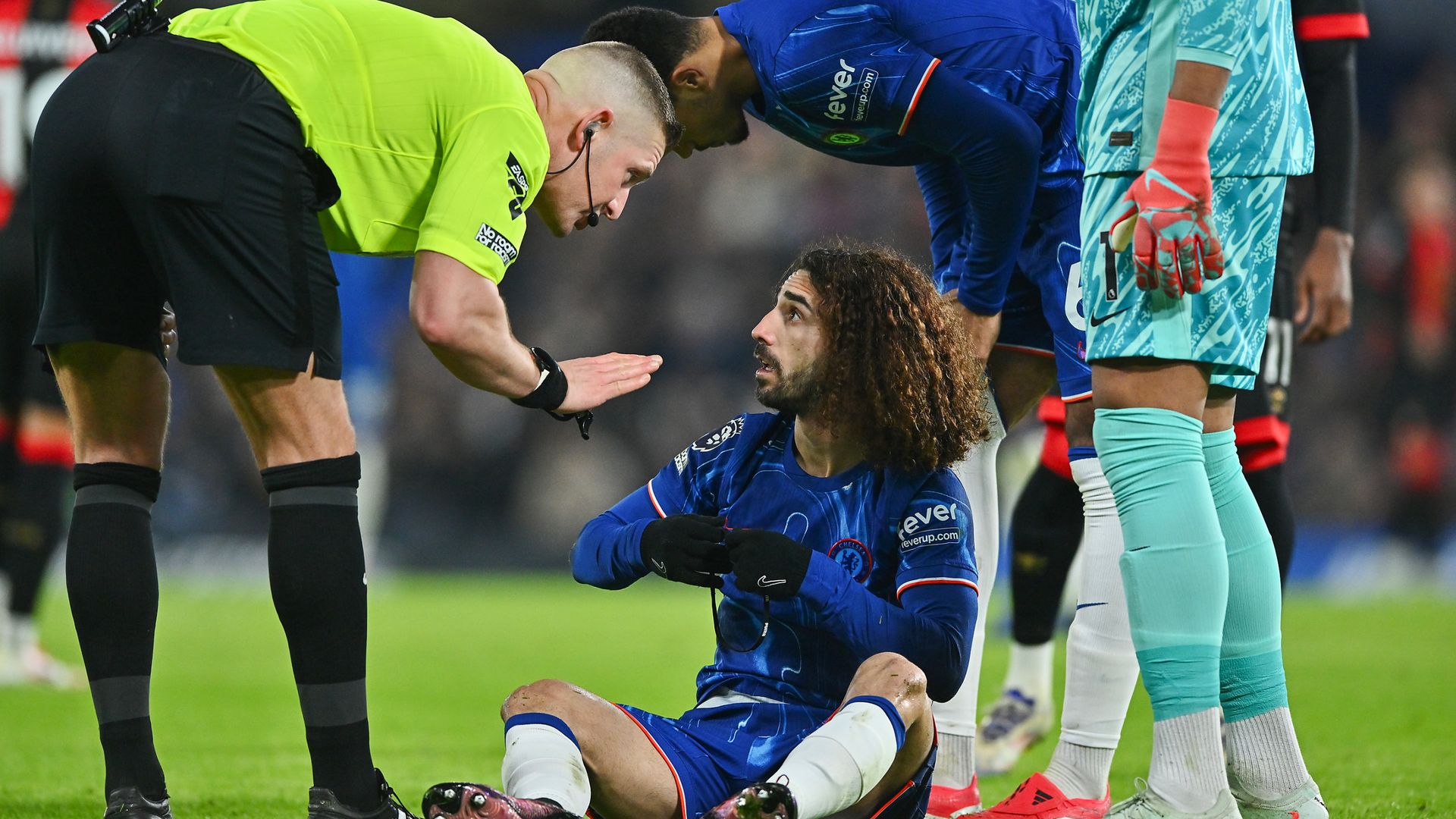 Ref Watch LIVE! 'Brooks grabbed Cucurella's shirt - not his hair'