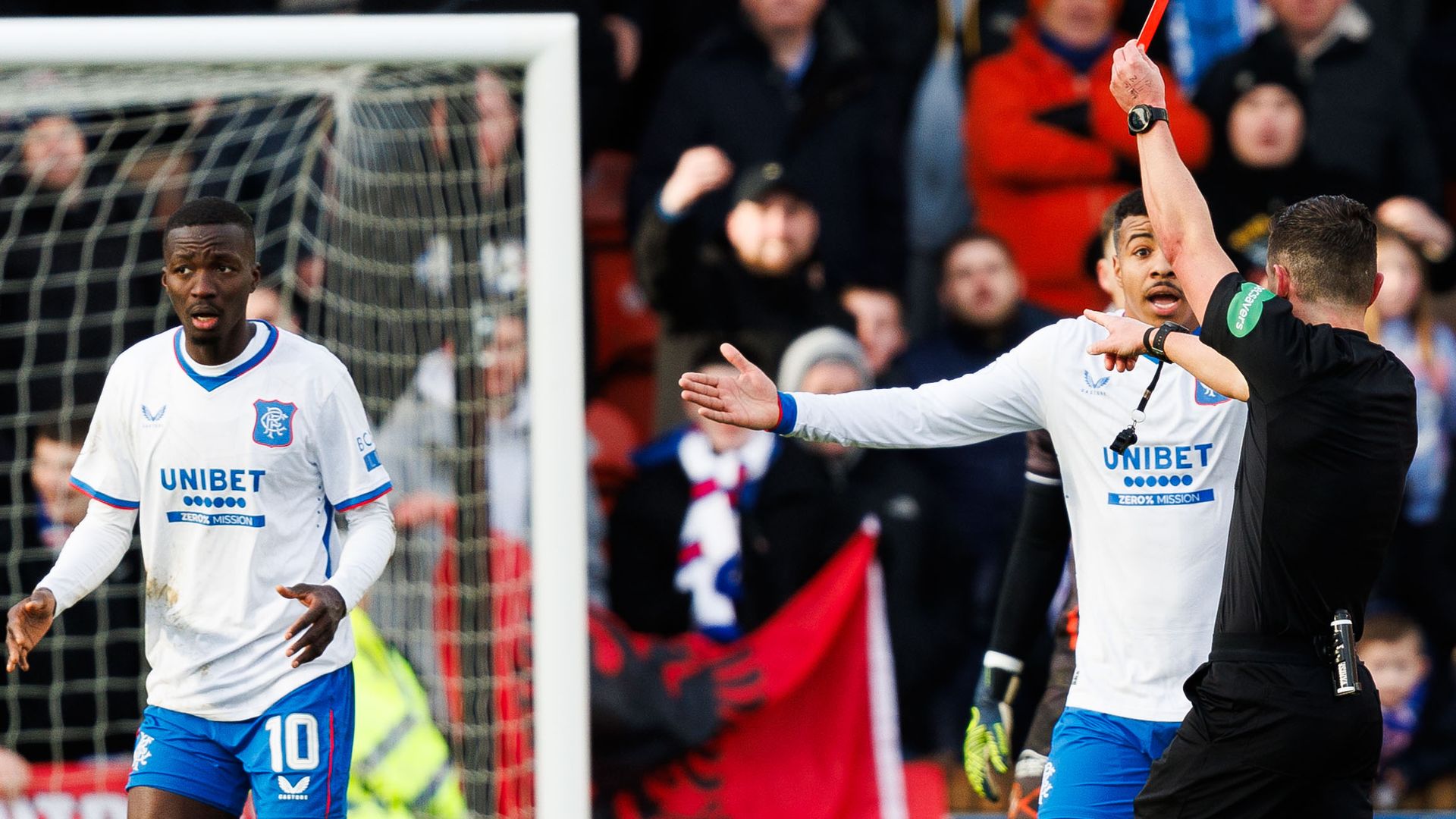 'Embarrassing!' - Boyd and Sutton clash over controversial Diomande red