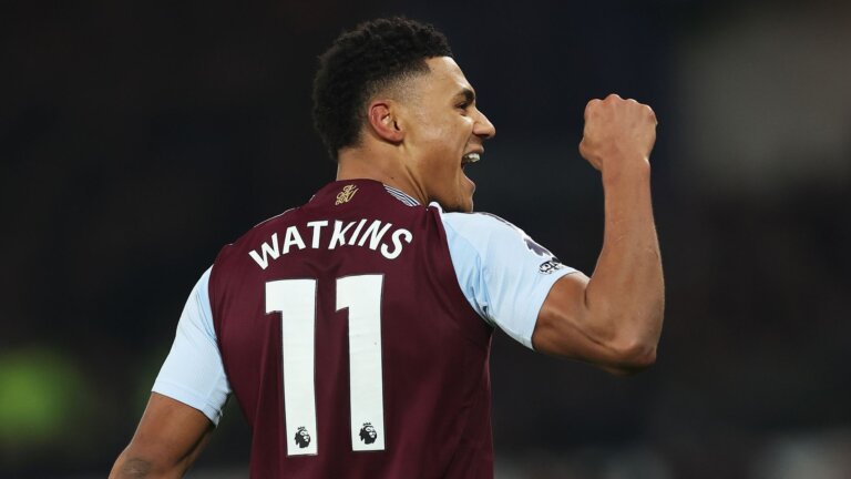 Watkins spoils Moyes’ return as Villa win at Everton