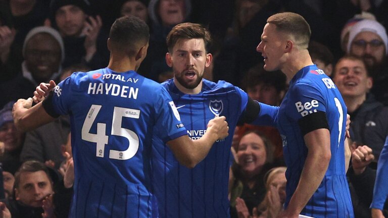 Portsmouth beat Stoke to secure fourth straight home win