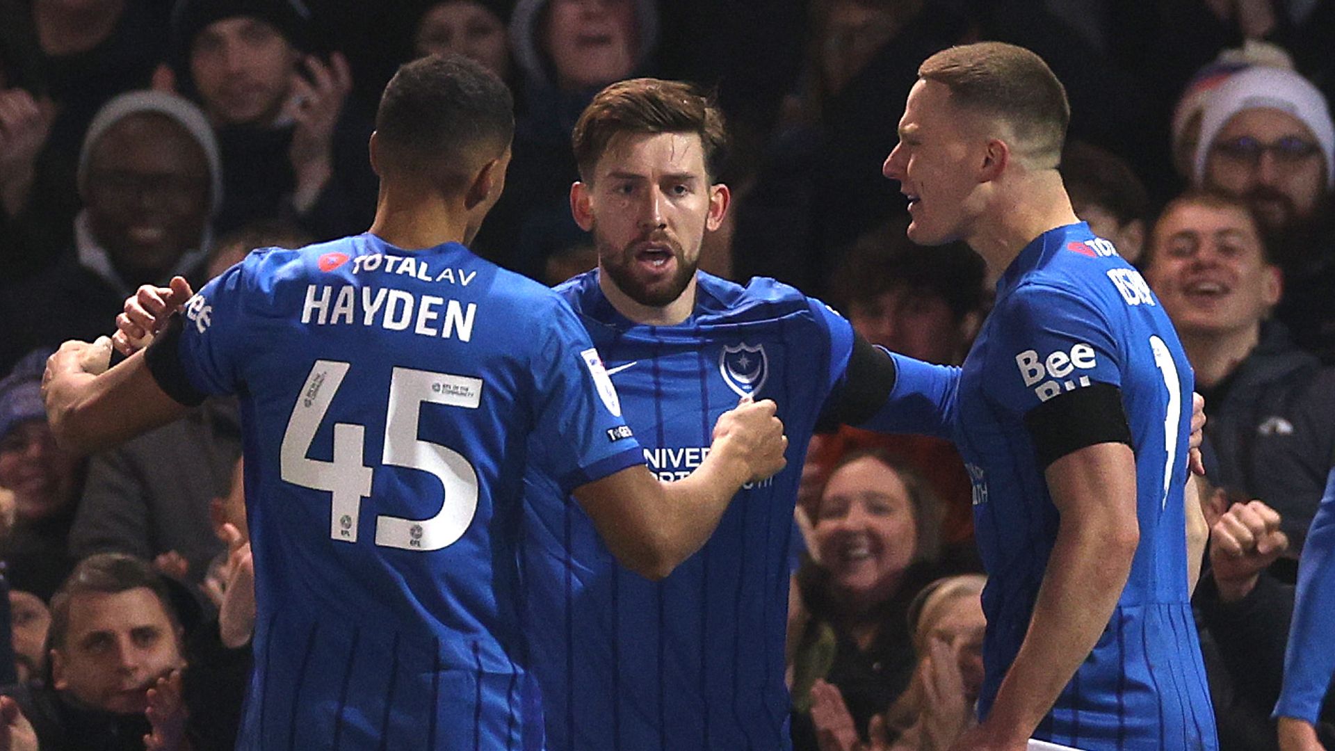 Portsmouth beat Stoke to secure fourth straight home win
