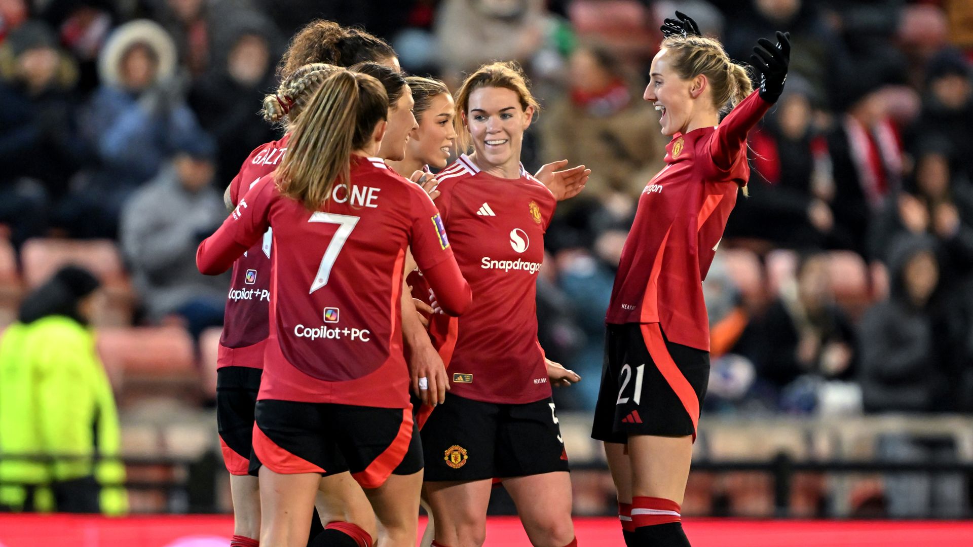 Williams stars as Man Utd hammer West Brom in Women's FA Cup