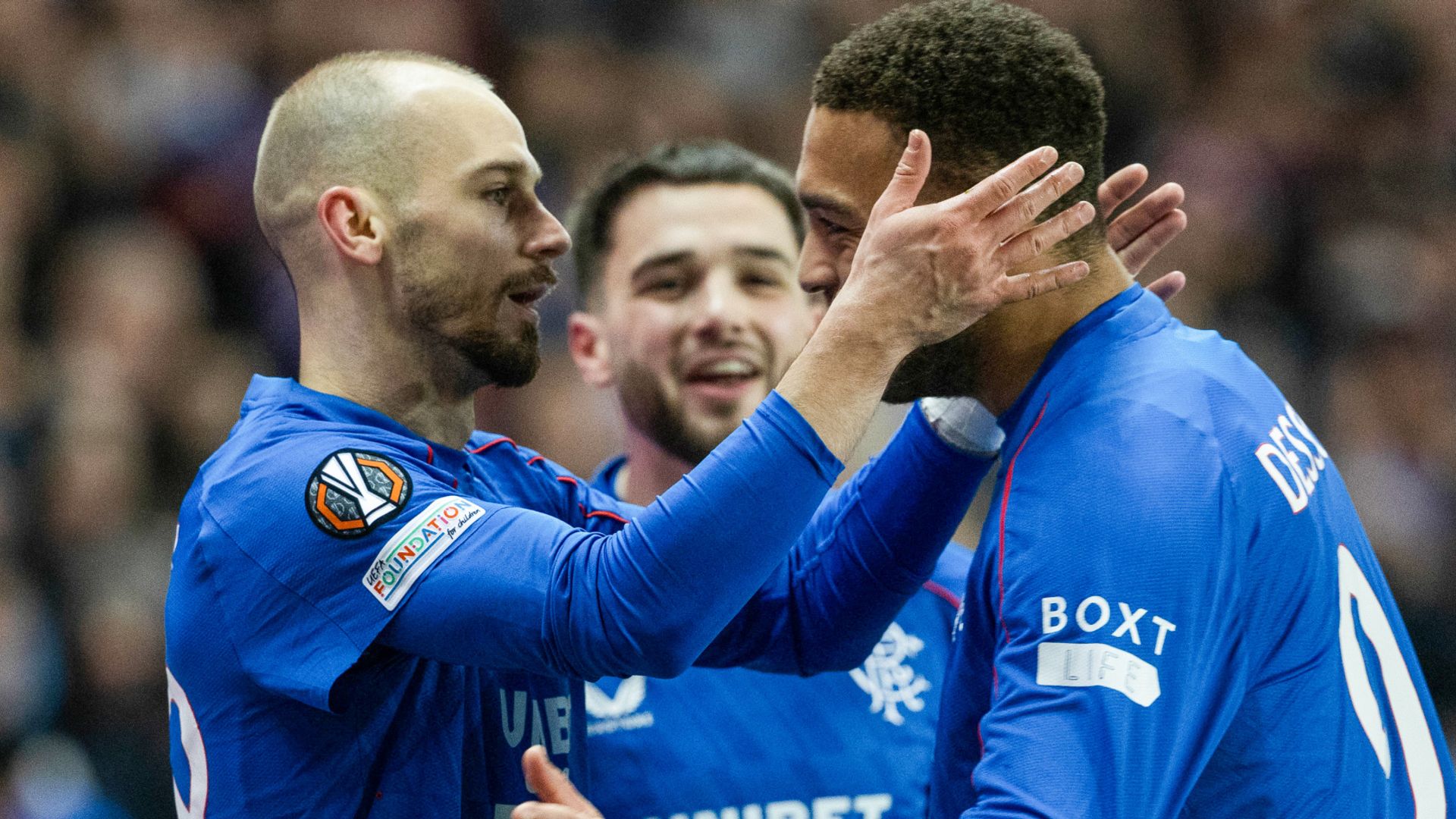 Rangers beat Union SG to make Europa League top eight