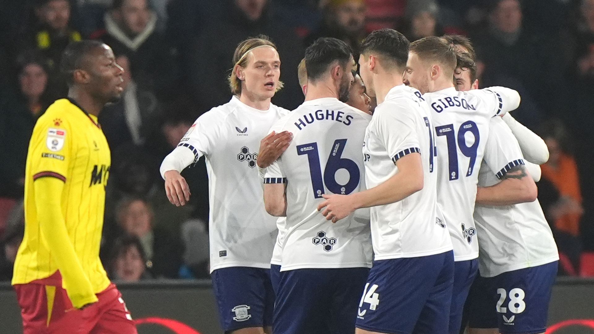 Osmajic double steers Preston past Watford