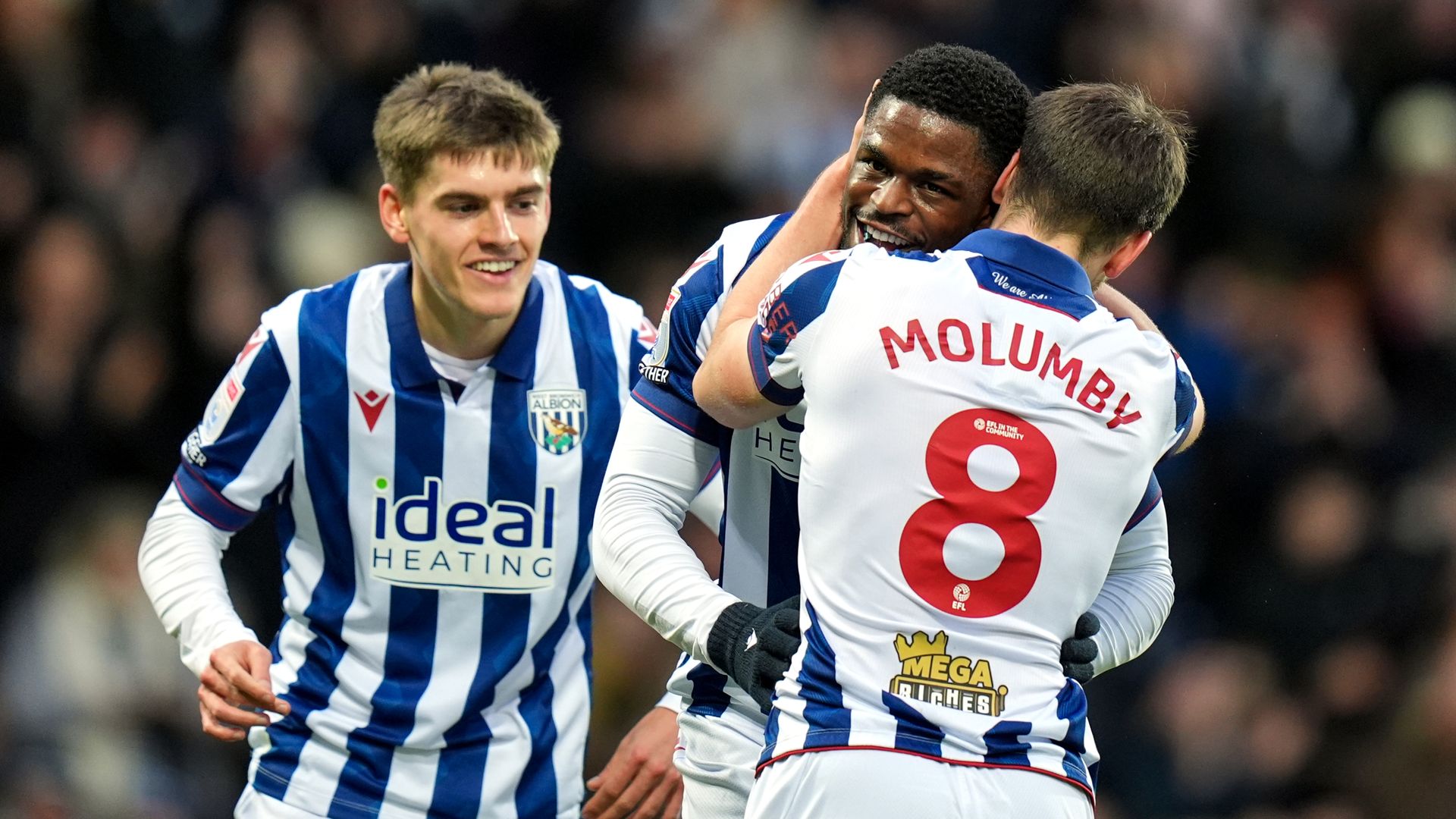 Maja nets twice as managerless WBA beat Preston