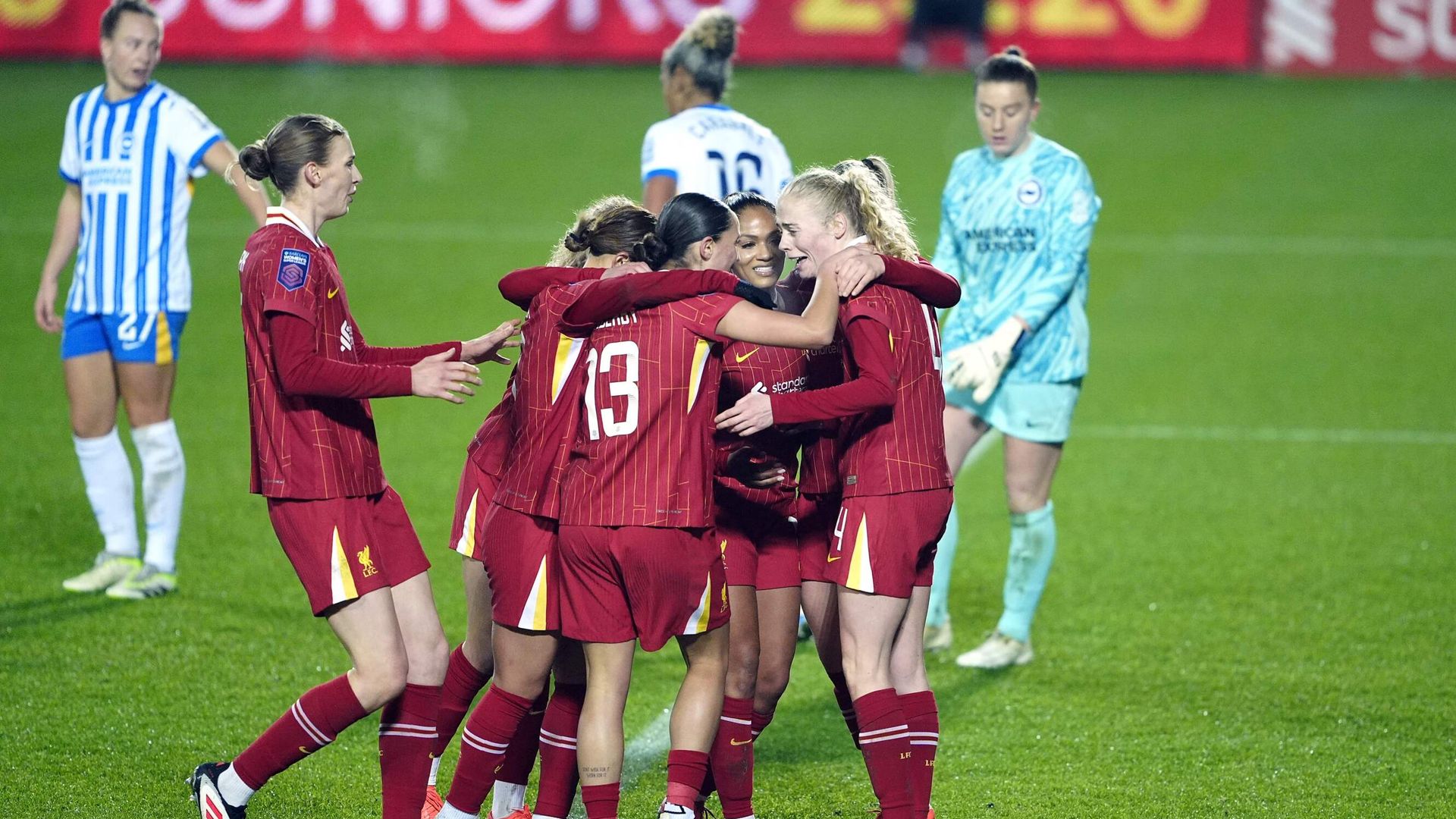 Late Carabali own goal gifts Liverpool first home win at Brighton's expense