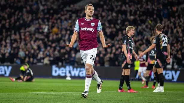 West Ham star’s moving reason for refusing to do trademark celebration in Leicester win