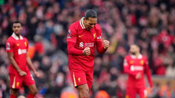 Virgil van Dijk has two-word message for Liverpool fans in Premier League title race