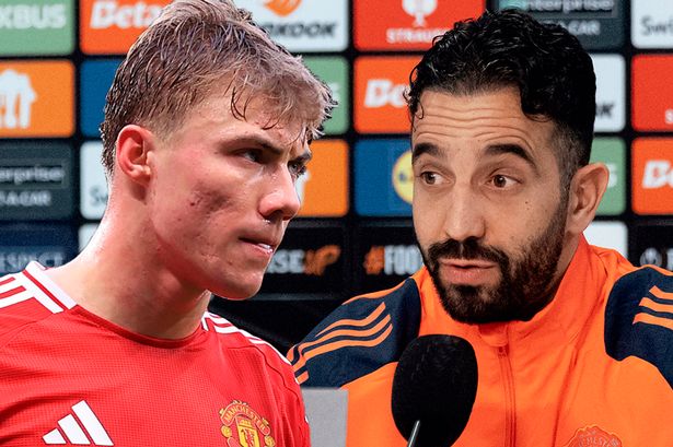 Ruben Amorim points finger of blame for Rasmus Hojlund goal drought