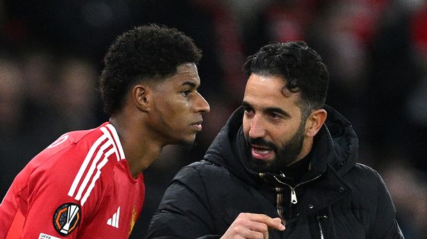 Ruben Amorim sends parting message to Marcus Rashford and admits he’s relieved he’s gone