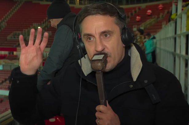 Gary Neville has warning for Arsenal star after what he saw against Man City