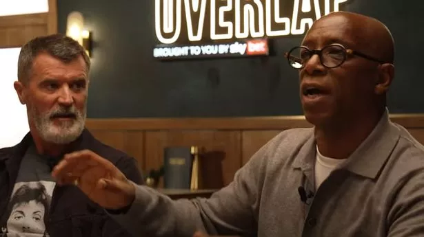 Gary Neville and Roy Keane accuse Ian Wright of fuelling Arsenal’s Michael Oliver conspiracies