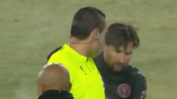 Referee who made plea to Lionel Messi after game ‘landed with six-month ban’