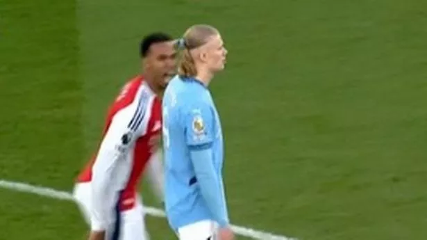 Arsenal star Gabriel’s brutal dig at Erling Haaland spotted after ‘stay humble’ jibe