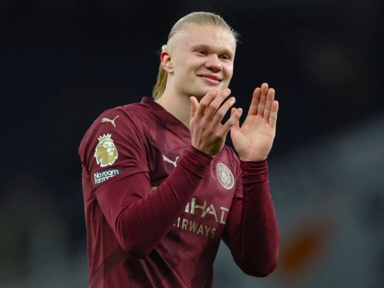 Tottenham 0-1 Man City: Erling Haaland emulates Ruud Van Nistelrooy, Harry Kane scoring records in Premier League win