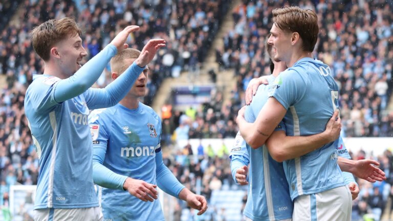 Lampard’s in-form Coventry maintain play-off charge