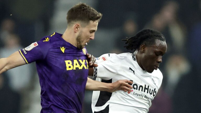 Managerless Derby’s winless run goes on against Oxford