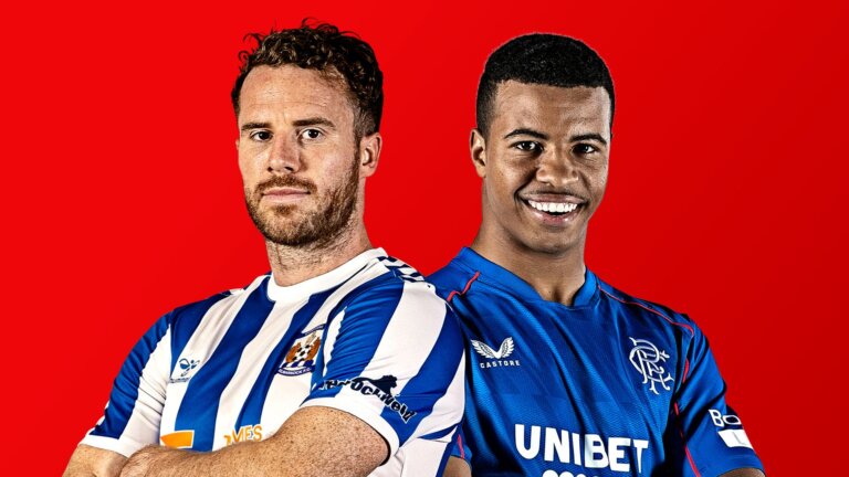 Ferguson takes charge of Rangers for first time vs Kilmarnock LIVE!