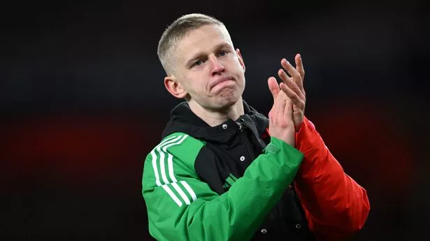 Oleksandr Zinchenko reveals Arsenal dressing room reaction to facing Real Madrid