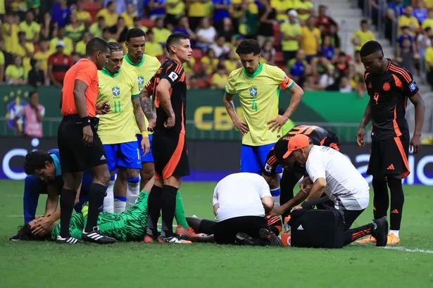 Liverpool injury crisis deepens as Alisson in sickening clash of heads for Brazil