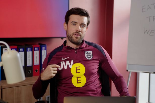 Jack Whitehall helps out England footballers in toughest role yet