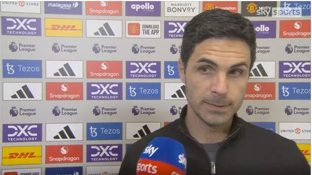 Mikel Arteta’s ‘anger and shame’ as body english expert gives verdict on awkward interview