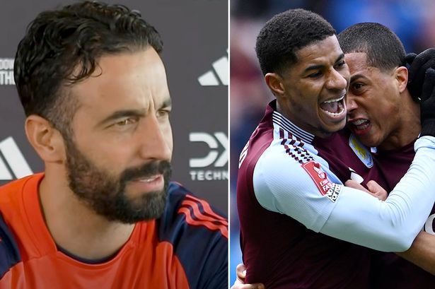 Ruben Amorim explains why Marcus Rashford shining for Aston Villa is GOOD for Man Utd