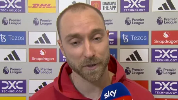 Christian Eriksen admits referee Anthony Taylor helped Man Utd score against Arsenal