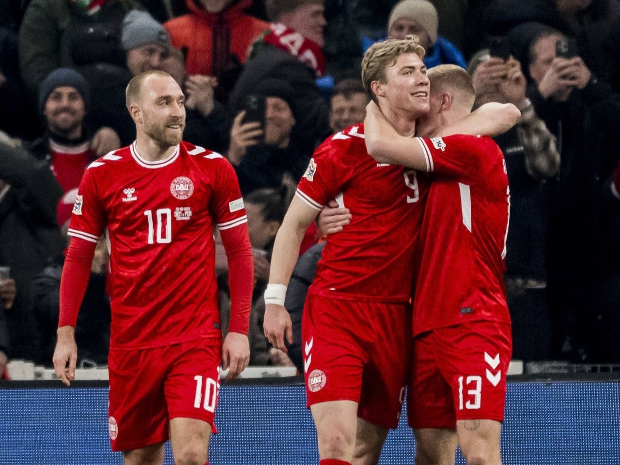 Denmark 1-0 Portugal: Highlights, man of the match, stats as substitute Rasmus Hojlund scores the winner
