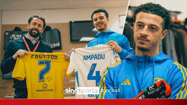 ‘It’s an important message!’ | Ampadu helps Green Football’s Great Save scheme