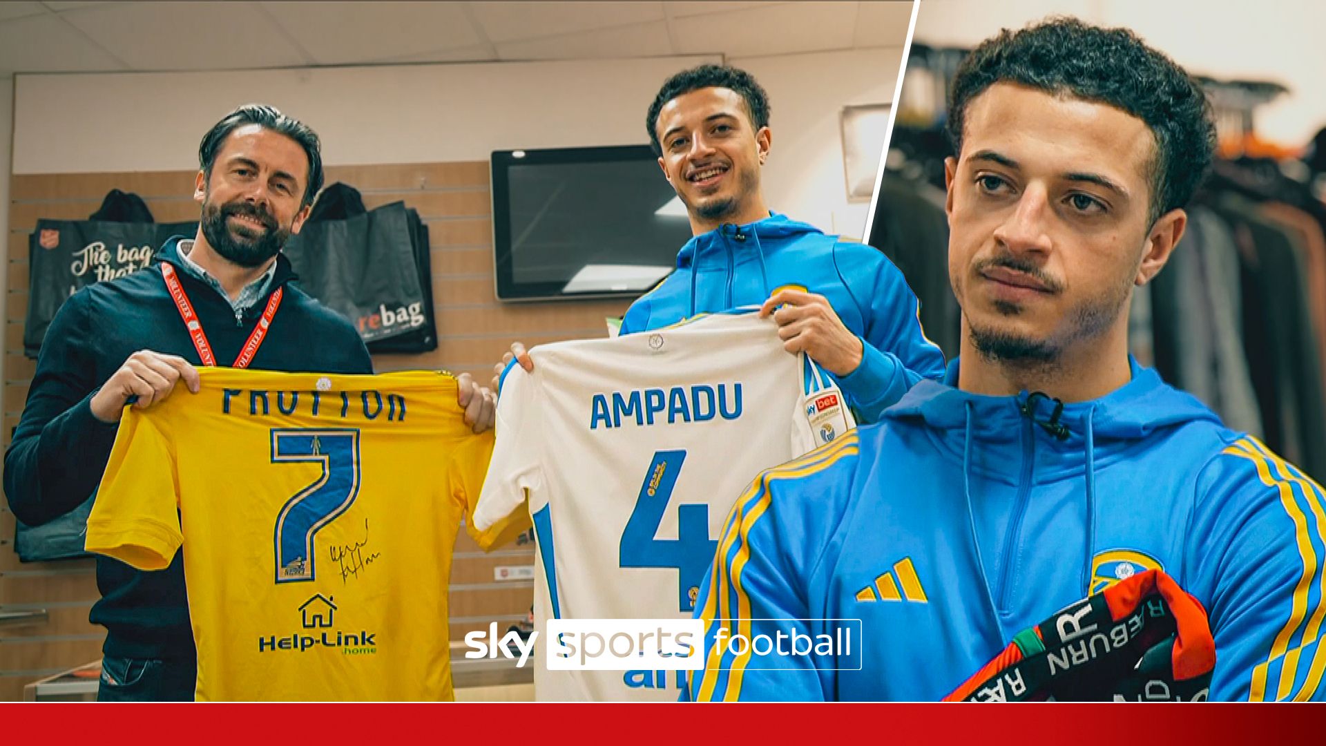 'It's an important message!' | Ampadu helps Green Football's Great Save scheme