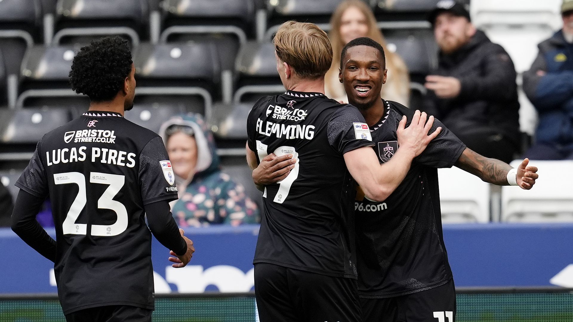 Burnley beat Swansea to climb above Sheff Utd into second