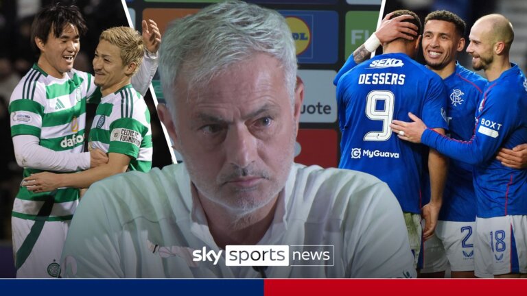‘Why not?!’ | Mourinho refuses to rule out future Rangers or Celtic job