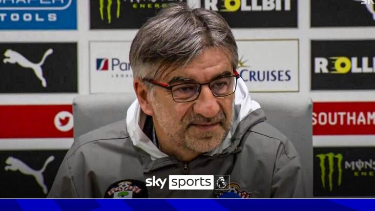 ‘I don’t know’ | Juric reacts to questions over his future at struggling Southampton