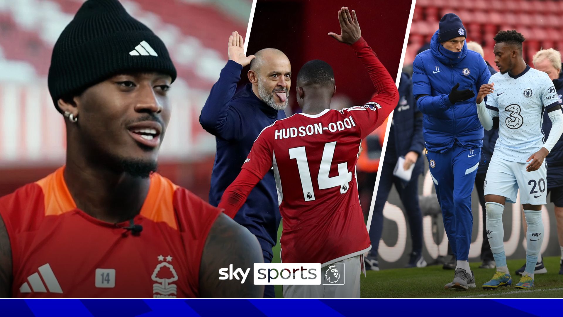 Hudson-Odoi on 'freedom' under Santo and England ambitions with former boss Tuchel