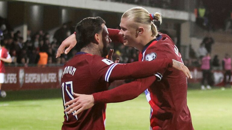 Football latest: Haaland scores for Norway as Argentina qualify for WC