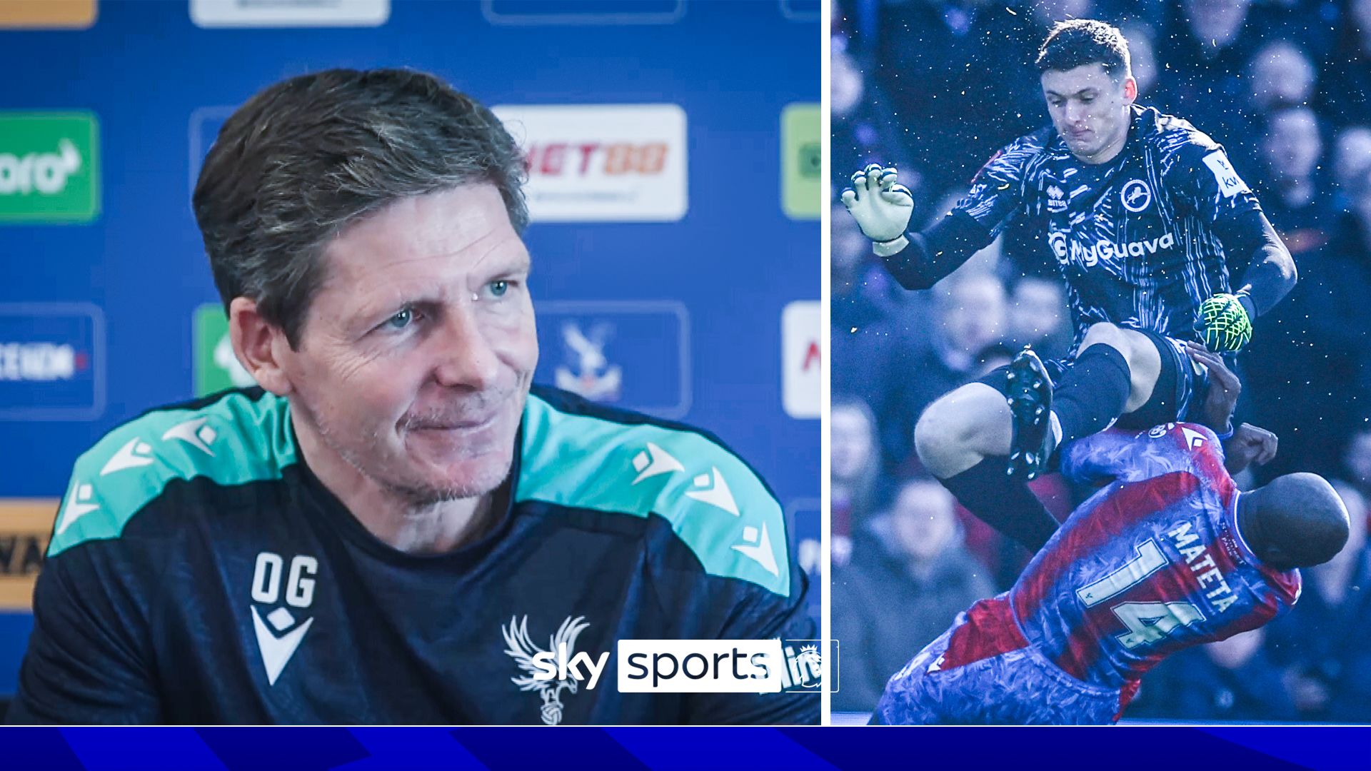 Glasner reveals Mateta return date from 'huge wound'