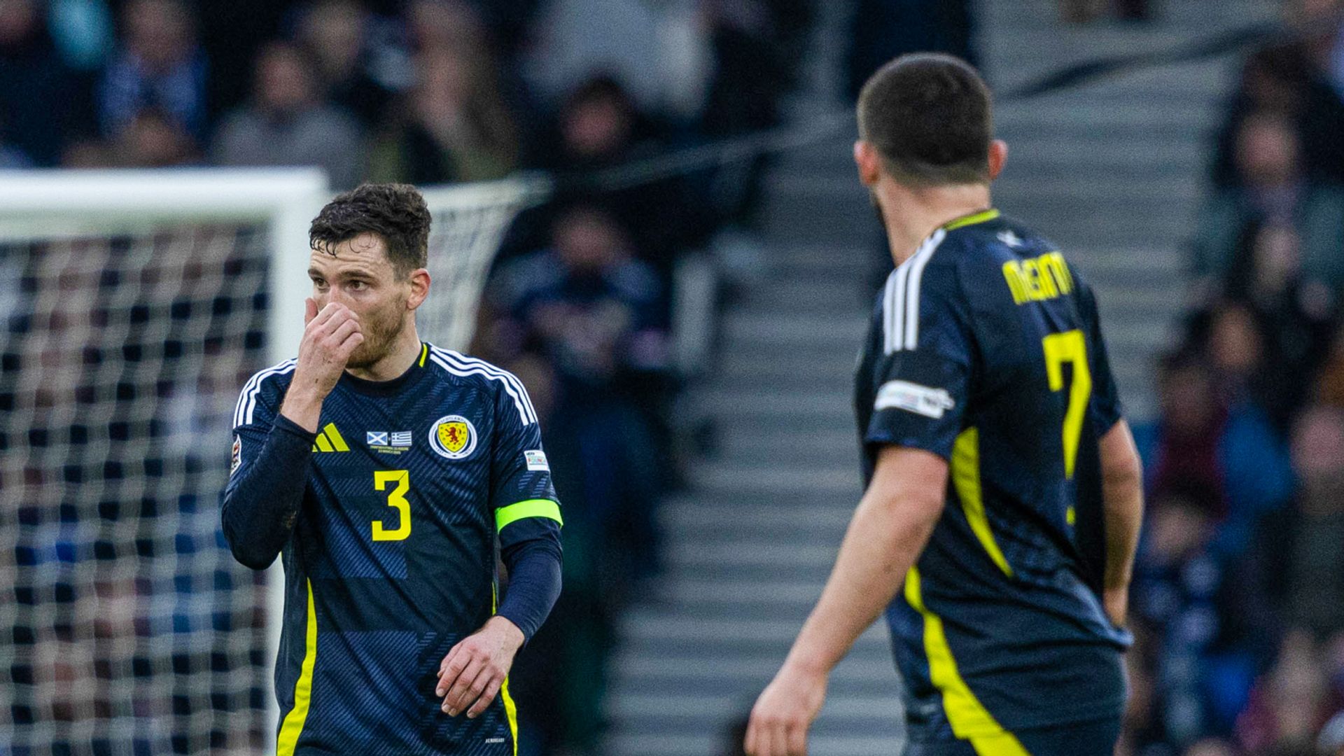 Scotland relegated to Nations League B with Greece defeat