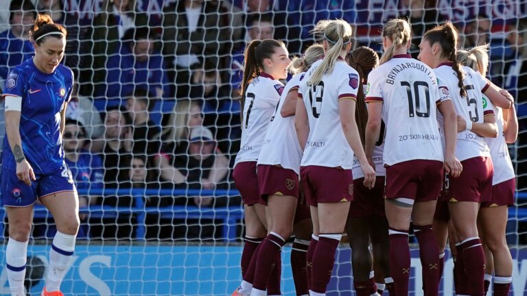 Chelsea stunned by West Ham fightback in dramatic draw