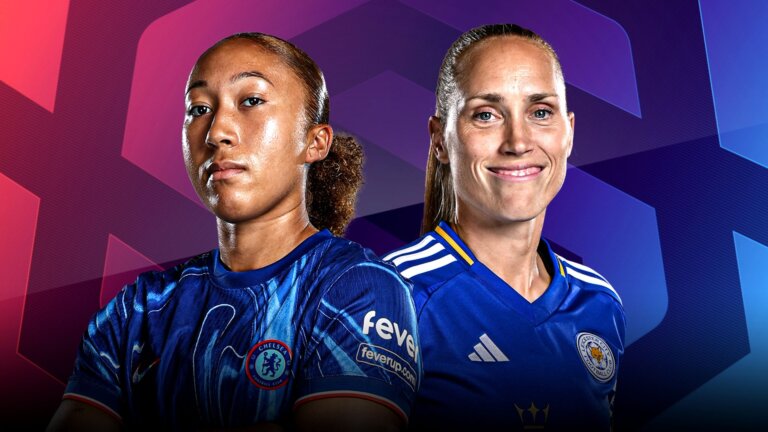 WSL: James on the bench for Chelsea vs Leicester LIVE! & highlights