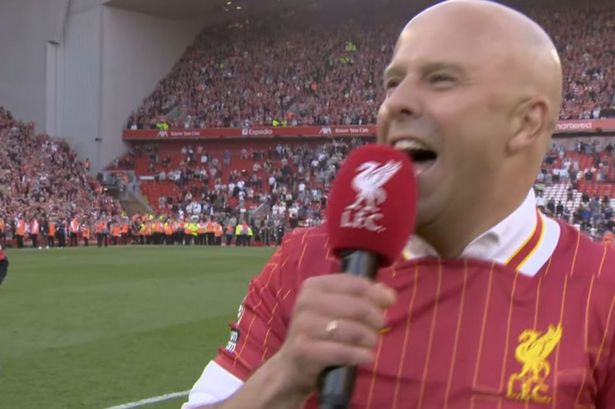 Arne Slot shows true colours with message to Jurgen Klopp after Liverpool title win