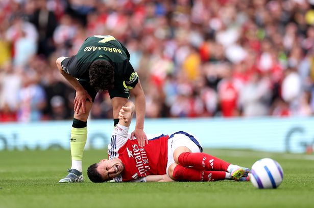 Brentford star issues apology to Arsenal’s Gabriel Martinelli for ‘leg breaking’ tackle