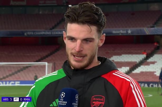 Declan Rice clarifies what Nicolas Jover told Arsenal star before Real Madrid strike