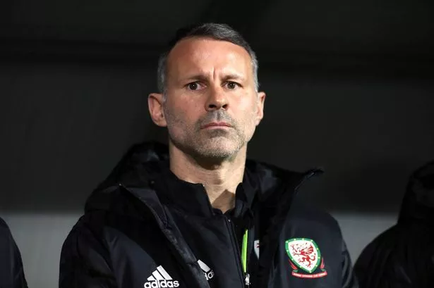 Ryan Giggs had to stop celebrating Wales goal after spotting something on TV