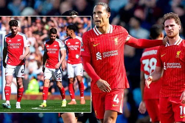 What Arsenal fans are saying about the title race after Liverpool defeat